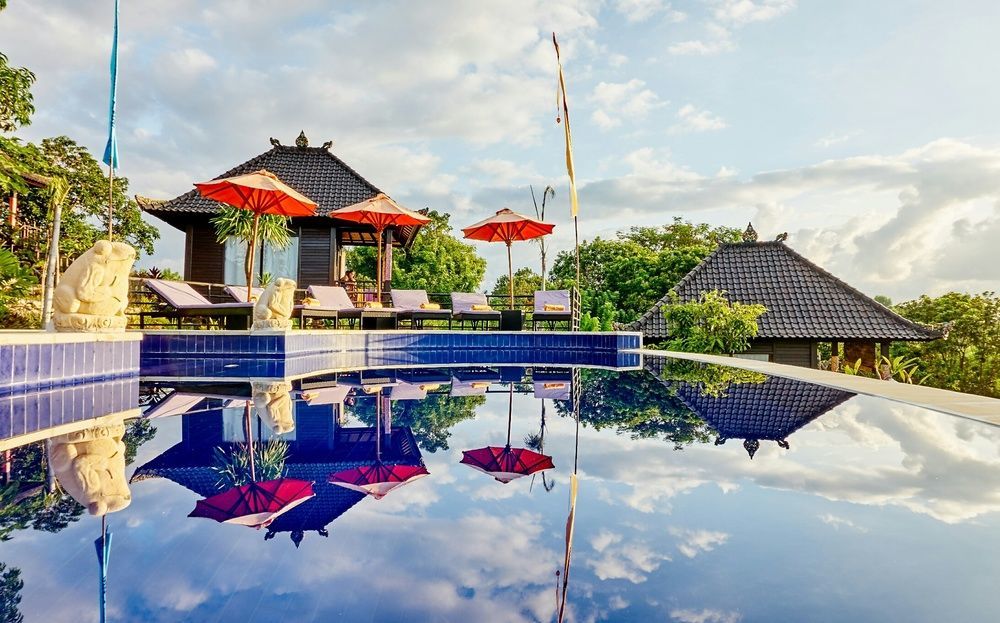 Hotel Sunrise Ocean Hut's Lembongan Extérieur photo