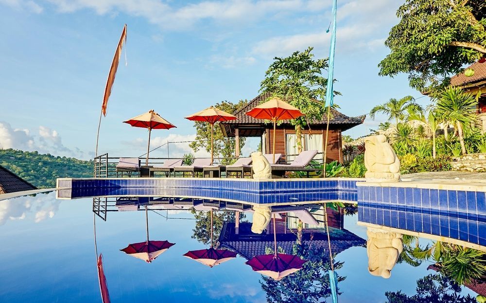 Hotel Sunrise Ocean Hut's Lembongan Extérieur photo