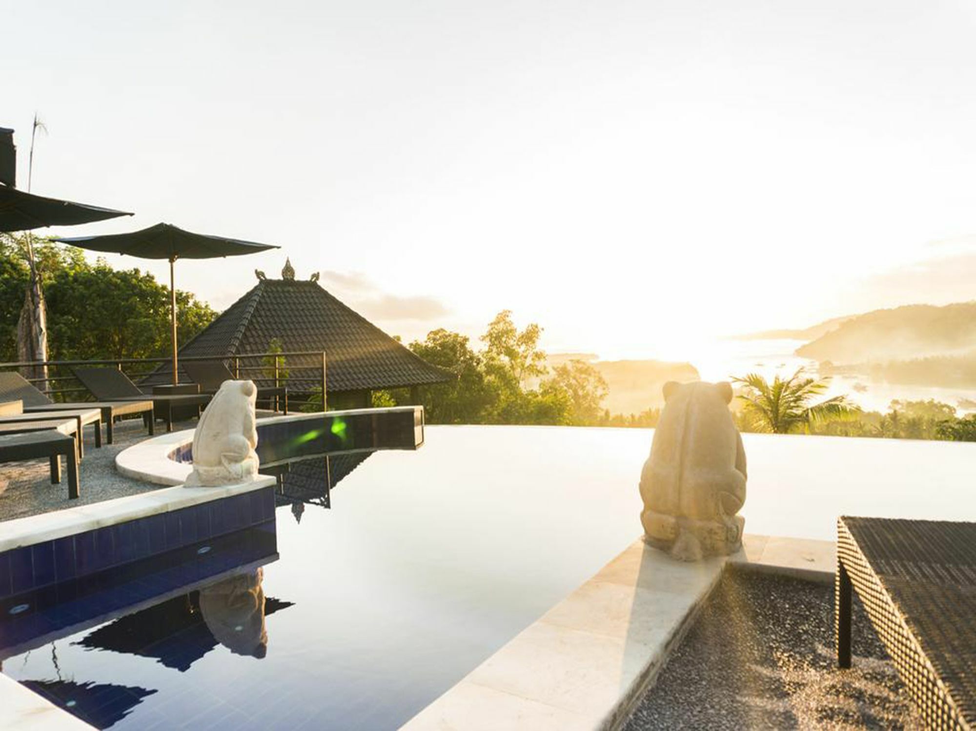Hotel Sunrise Ocean Hut's Lembongan Extérieur photo