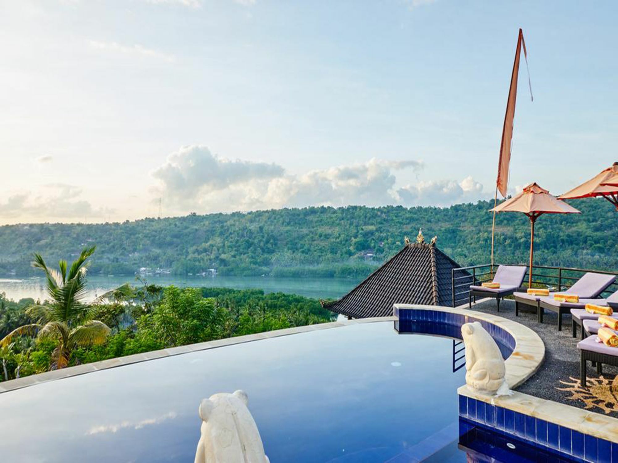 Hotel Sunrise Ocean Hut's Lembongan Extérieur photo