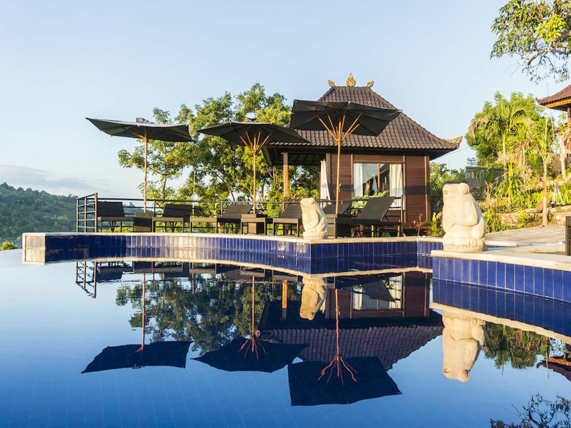 Hotel Sunrise Ocean Hut's Lembongan Extérieur photo