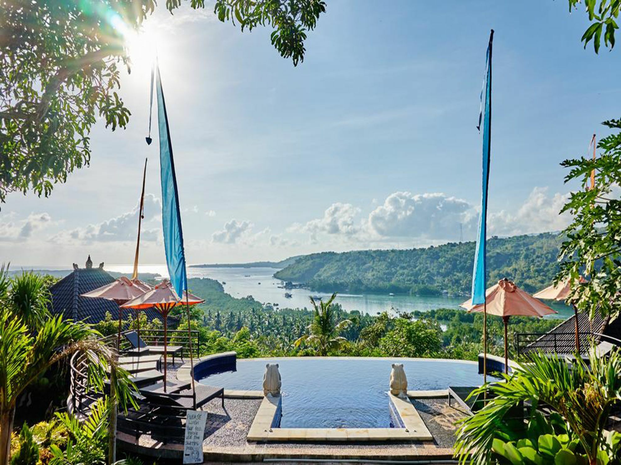 Hotel Sunrise Ocean Hut's Lembongan Extérieur photo