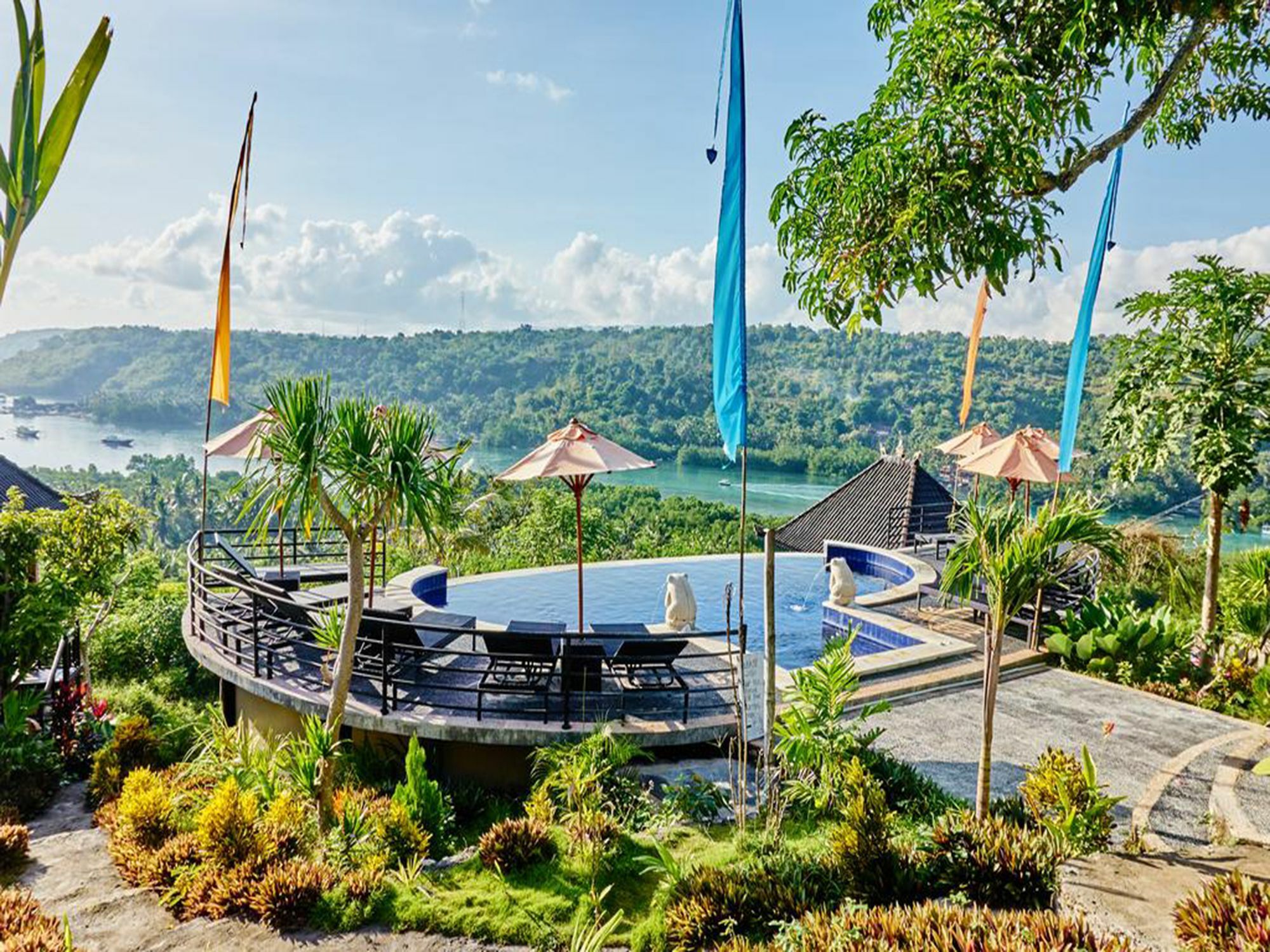 Hotel Sunrise Ocean Hut's Lembongan Extérieur photo